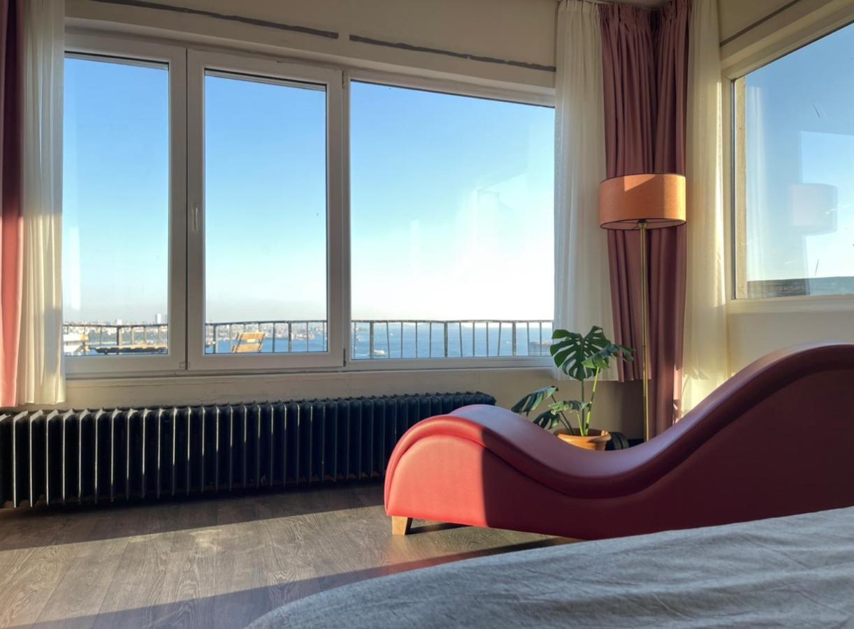 Appartamento Art Loft , 270* Full Sea View In Cihangir Provincia di Provincia di Istanbul Esterno foto