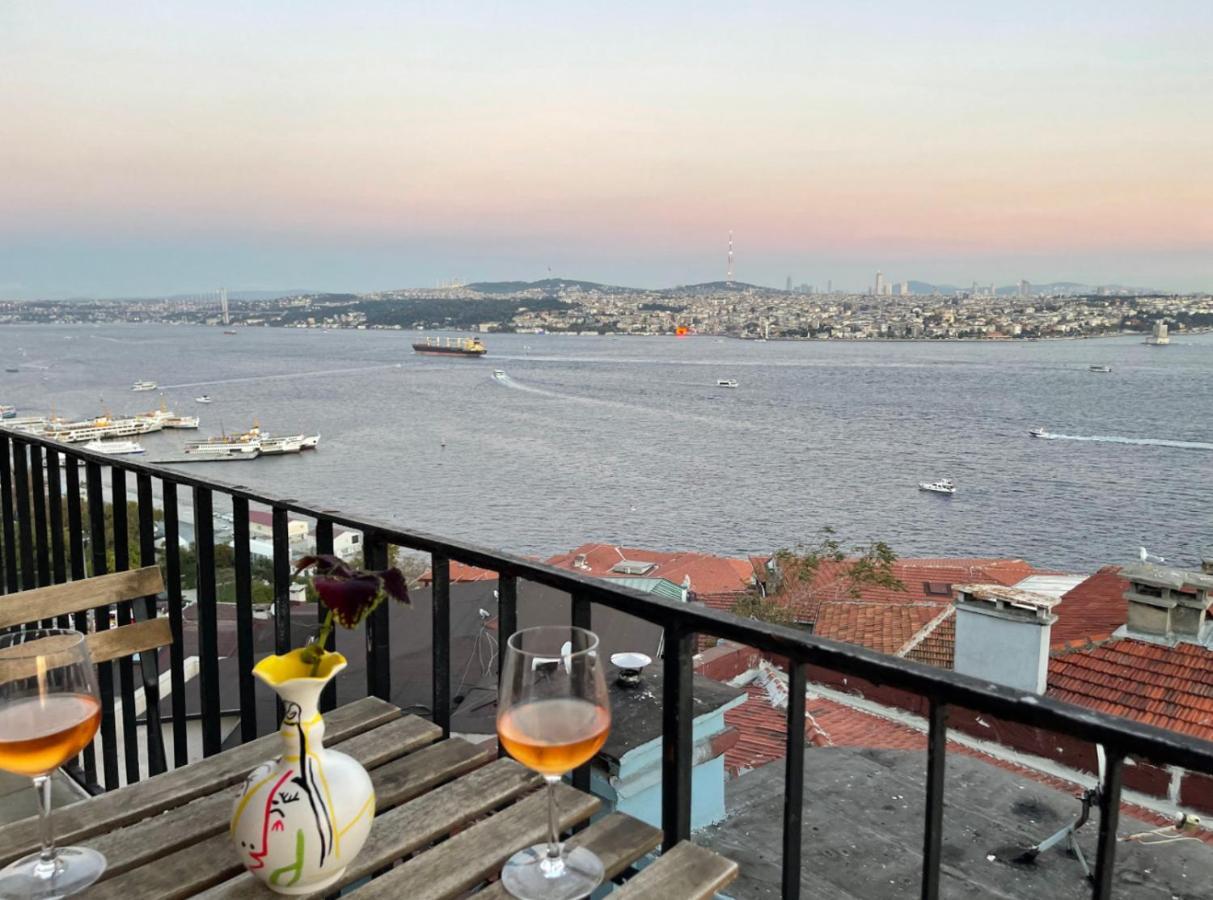 Appartamento Art Loft , 270* Full Sea View In Cihangir Provincia di Provincia di Istanbul Esterno foto