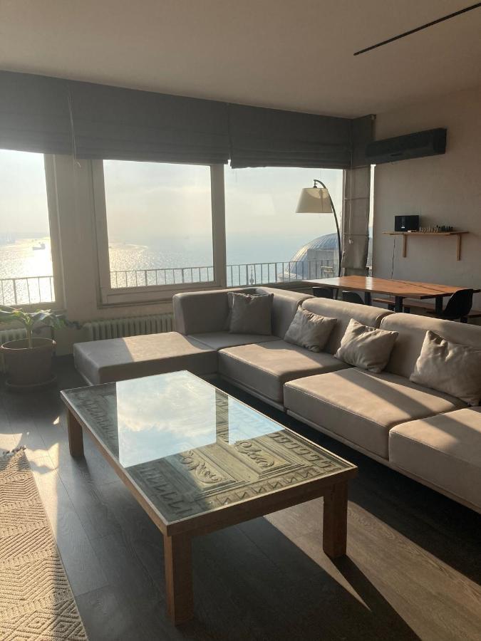 Appartamento Art Loft , 270* Full Sea View In Cihangir Provincia di Provincia di Istanbul Esterno foto